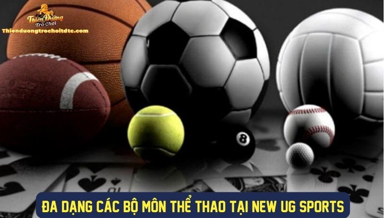 Đa dạng các môn thể thao tại sảnh UG