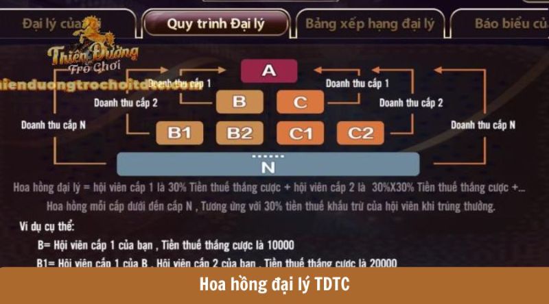 Hoa hồng đại lý của TDTC