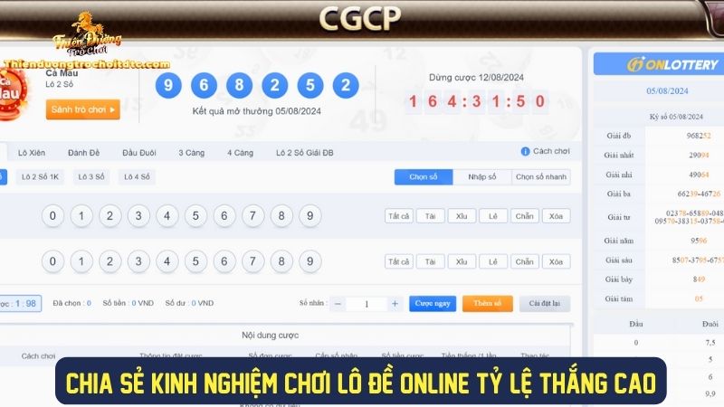 Mẹo chơi lô đề online thắng lớn